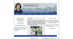 Desktop Screenshot of dbrownlaw.com